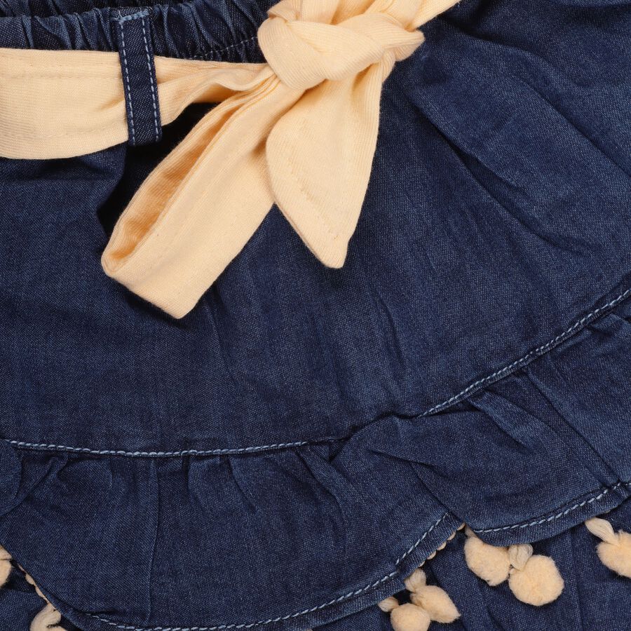 Infants Top Skirt , Peach, large image number null