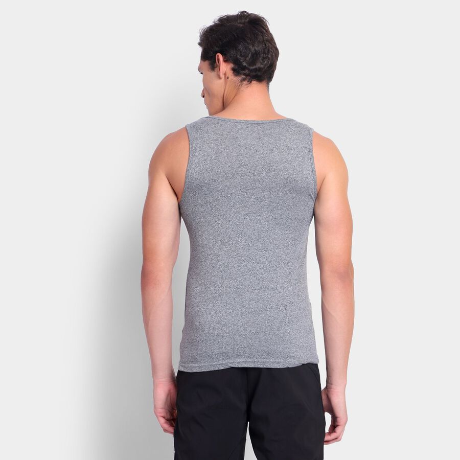 Men's Gym T-Shirt, Melange Light Grey, large image number null
