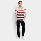 Stripes Polo Shirt, Ecru Melange, small image number null