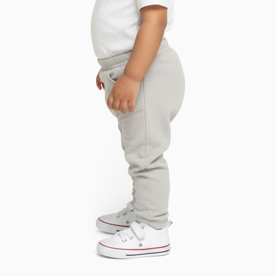 Infants' 100% Cotton Pyjama, Light Grey, large image number null