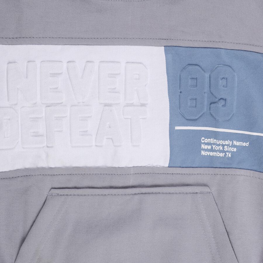 Boys' Sweatshirt, Mid Blue, large image number null