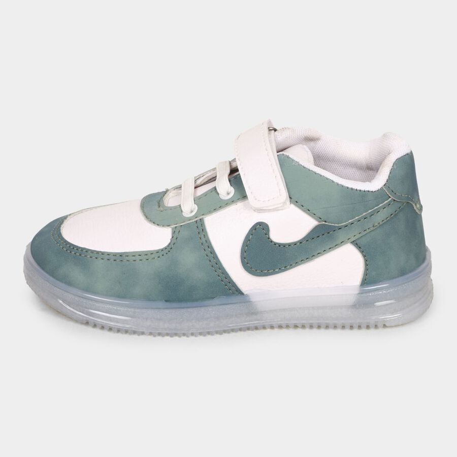 Boys' Shoes, Green, large image number null
