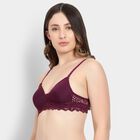 Ladies' Padded Bra, Wine, small image number null