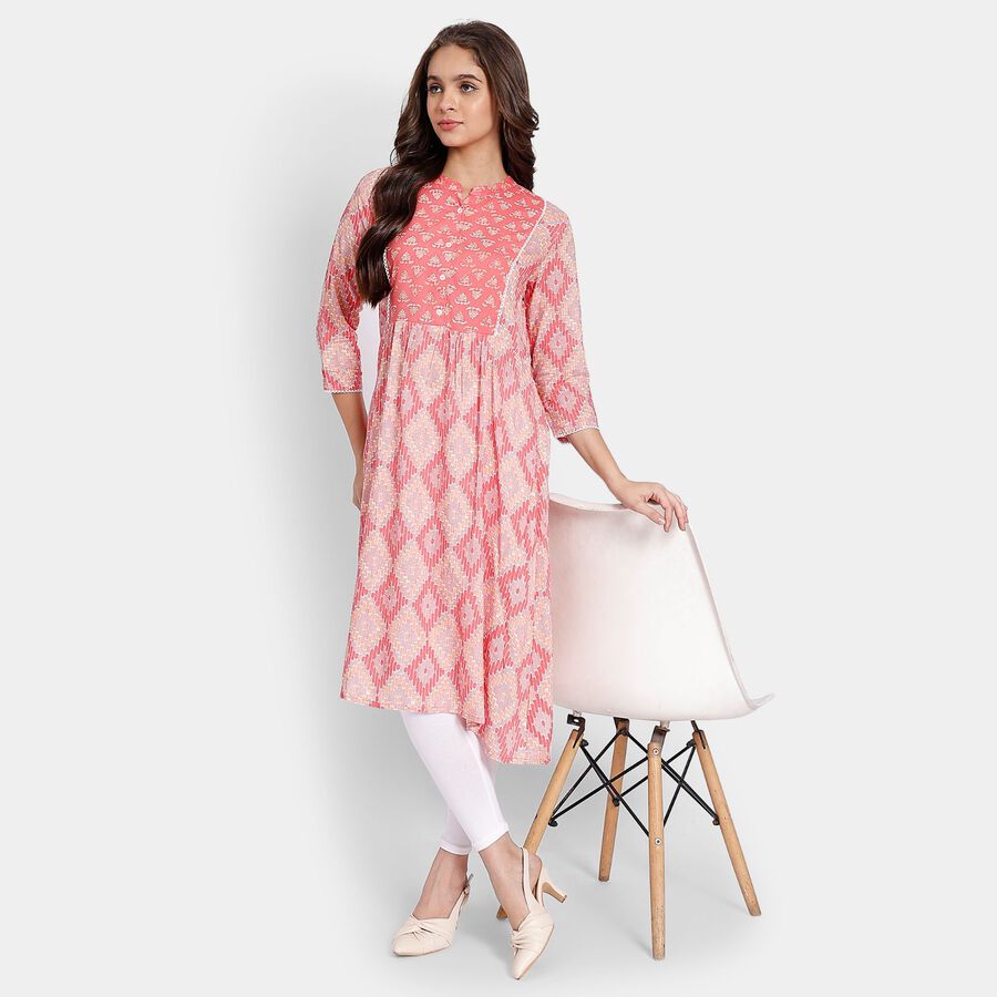 Ladies' Kurta, Light Pink, large image number null