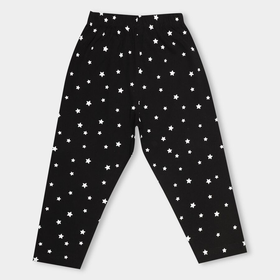 Girls' Pyjama , काला, large image number null