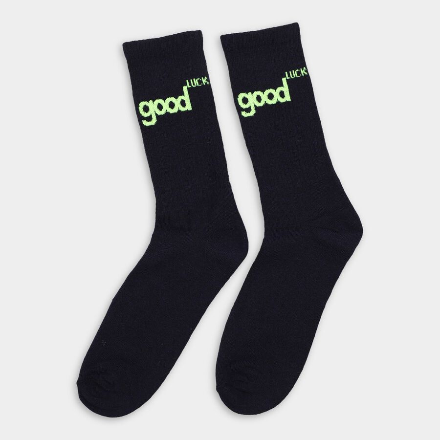 Men's Socks (Pack of 3), Melange Light Grey, large image number null
