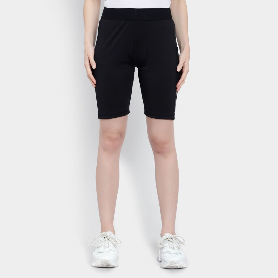 Solid Shorts, काला, large image number null
