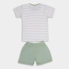 Infant Boys' 100% Cotton Baba Suit, हल्का हरा, small image number null