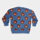 Boys' Sweatshirt, मध्यम नीला, small image number null