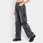 Ladies' 100% Cotton Jeans , Light Grey, small image number null