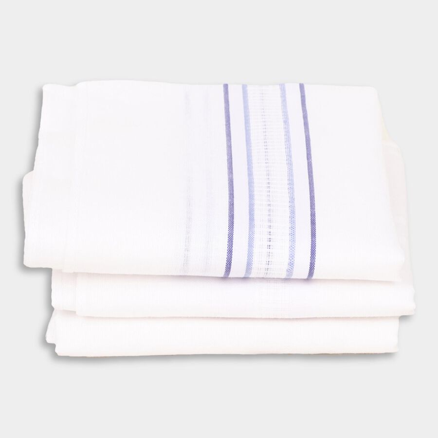 Men's Hanky , सफ़ेद, large image number null