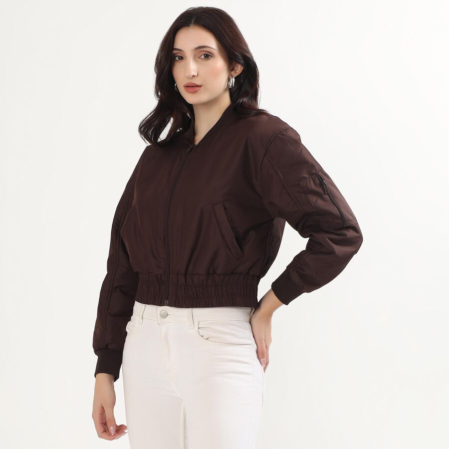 Ladies' Jacket, भूरा, large image number null