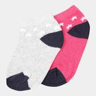 Girls Jacquard Socks, Pink, small image number null