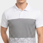 Men's White Crew Neck Regular Drifit T-Shirt, White, small