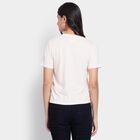 Ladies' Round Neck T-Shirt, पीच, small image number null