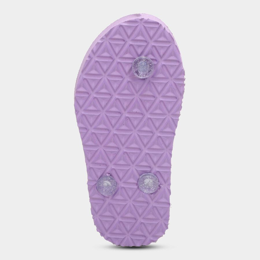 Kids' Printed Slipper, लाइलेक, large image number null