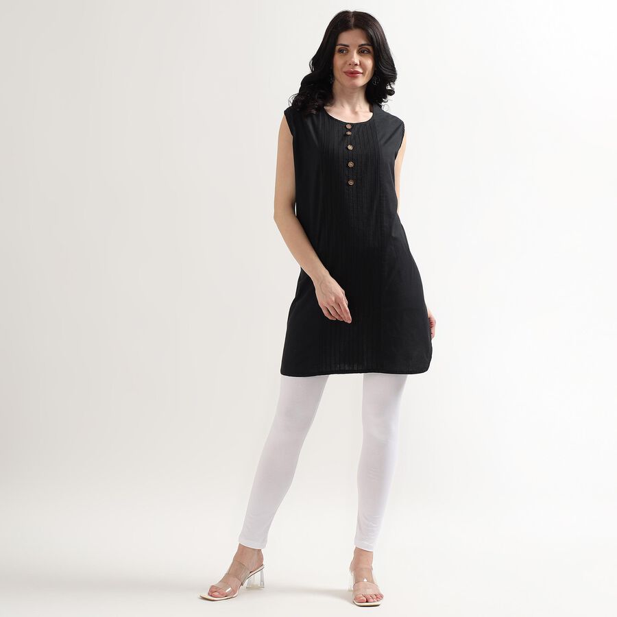Ladies' Ankle Length Churidar, White, large image number null
