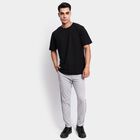 Men's Track Pants, Melange Mid Grey, small image number null