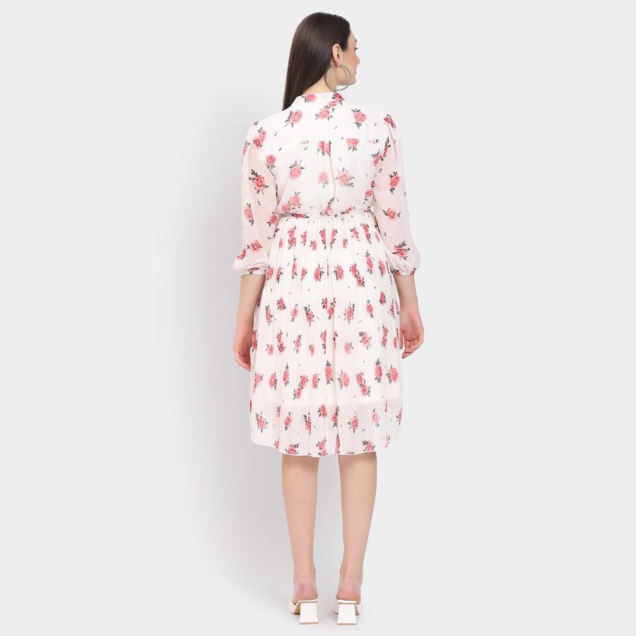 Ladies' Dress, सफ़ेद, large
