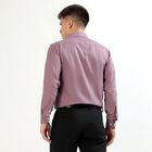 Men's Muted Lavender Classic Formal Shirt, बैंगनी, small