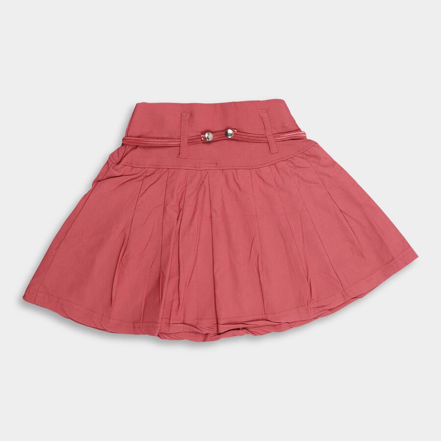Girl's Skirt, Pink, large image number null