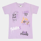 Boys Cotton T-Shirt, Lilac, small image number null