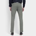 Men's Slim Fit Casual Trousers, Light Green, small image number null