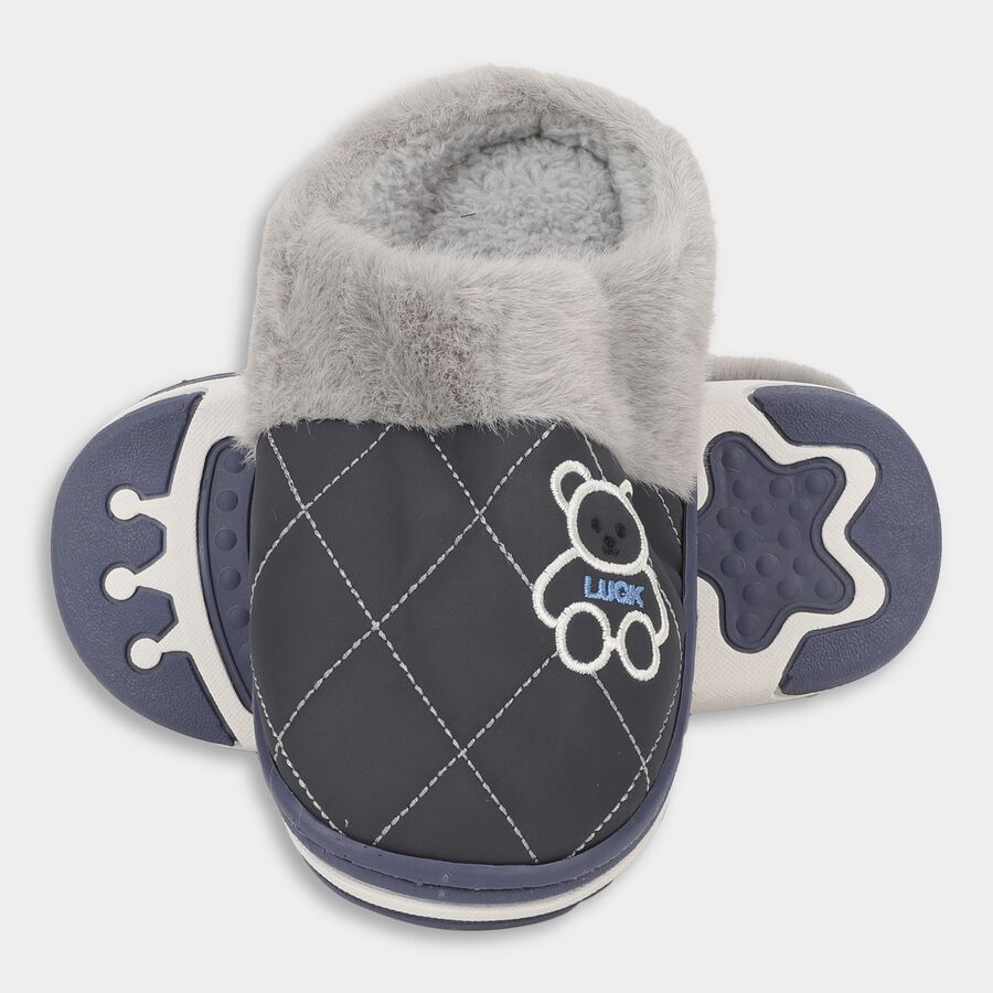 Kids' Winter Slipper, Navy Blue, large image number null