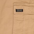 Boys' 100% Cotton Trousers, Beige, small image number null