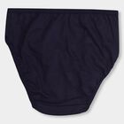 Girls' 100% Cotton V-Cut Panty , Navy Blue, small image number null