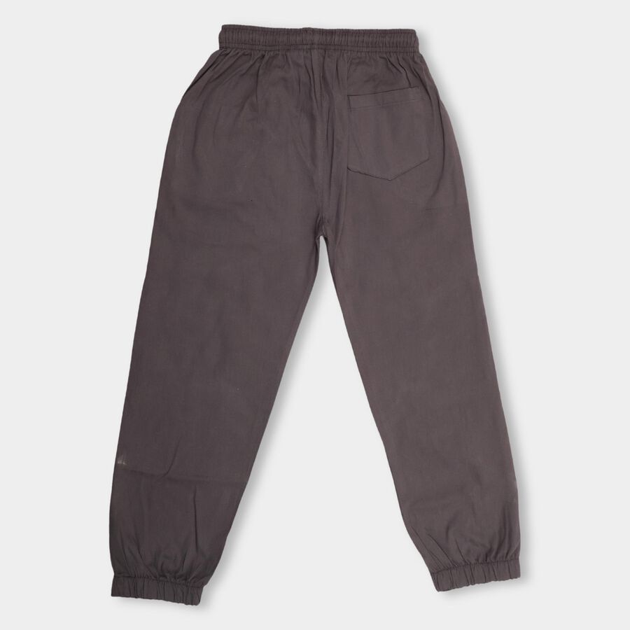 Boys' 100% Cotton Trousers , Charcoal, large image number null