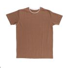 Boys' Half Sleeves T-Shirt, Brown, small image number null