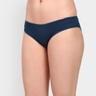 Ladies' 100% Cotton Panty, Teal Blue, small image number null