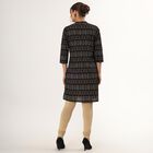 Ladies' 100% Cotton Kurta , Black, small image number null