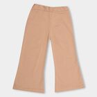 Kids' Soft Beige Regular Fit Pull-Up Trousers, Beige, small image number null