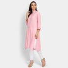 Ladies' Kurta, गुलाबी, small image number null