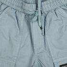 Boys' Light Blue Relaxed Fit Cargo Style Jamaican Shorts, Light Blue, small