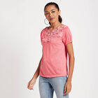 Embellished Top, Coral, small image number null