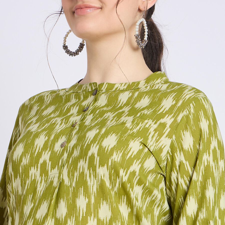 Ladies' Kurti , ओलिव, large image number null