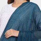 Ladies' Dupatta, टील ब्लू, small image number null