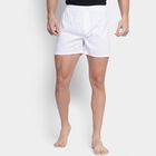 Men's Cotton Boxers, White, small