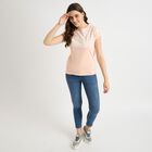 Ladies' Round Neck T-Shirt, Peach, small image number null