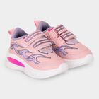 Girls Pink Velcro Strap Sneakers, Pink, small