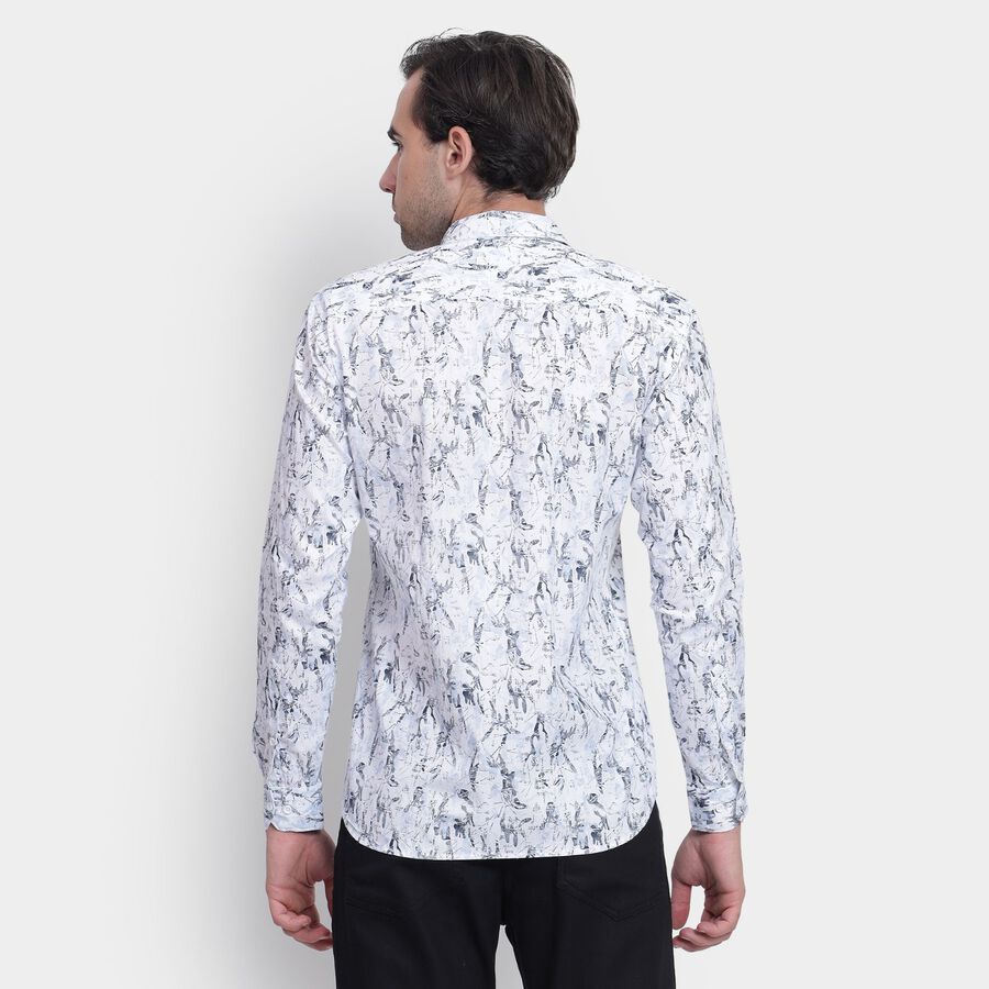 Men's Cotton Casual Shirt, Light Blue, large image number null