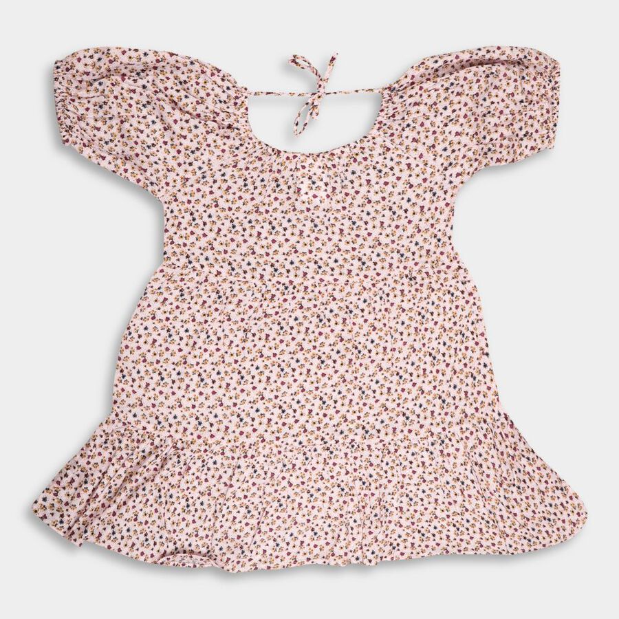 Girls' Dress, Light Pink, large image number null