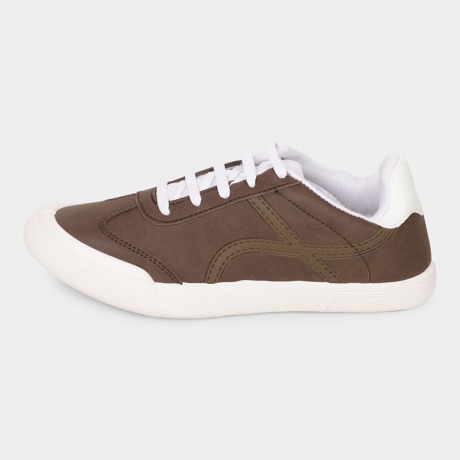 Men's Casual Shoes, भूरा, large image number null