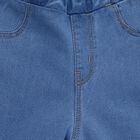 Girls' Jeans, मध्यम नीला, small image number null