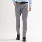 Men's Slim Fit Casual Trousers&nbsp;&nbsp;, Light Blue, small image number null