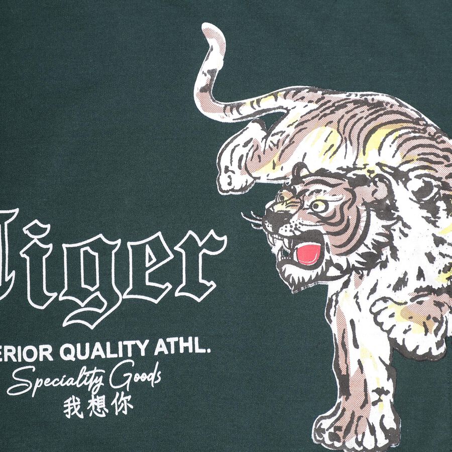 Boys' Sweatshirt, Dark Green, large image number null