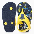 Kids' Grey Back Strap Flip-Flops, ग्रे, small